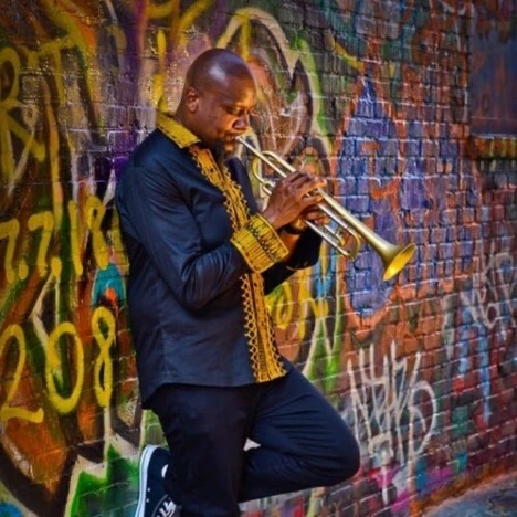 Trumpeter Sam Jones. Photo courtesy of The University of Akron